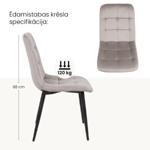 Ēdamistabas komplekts | Artistico White